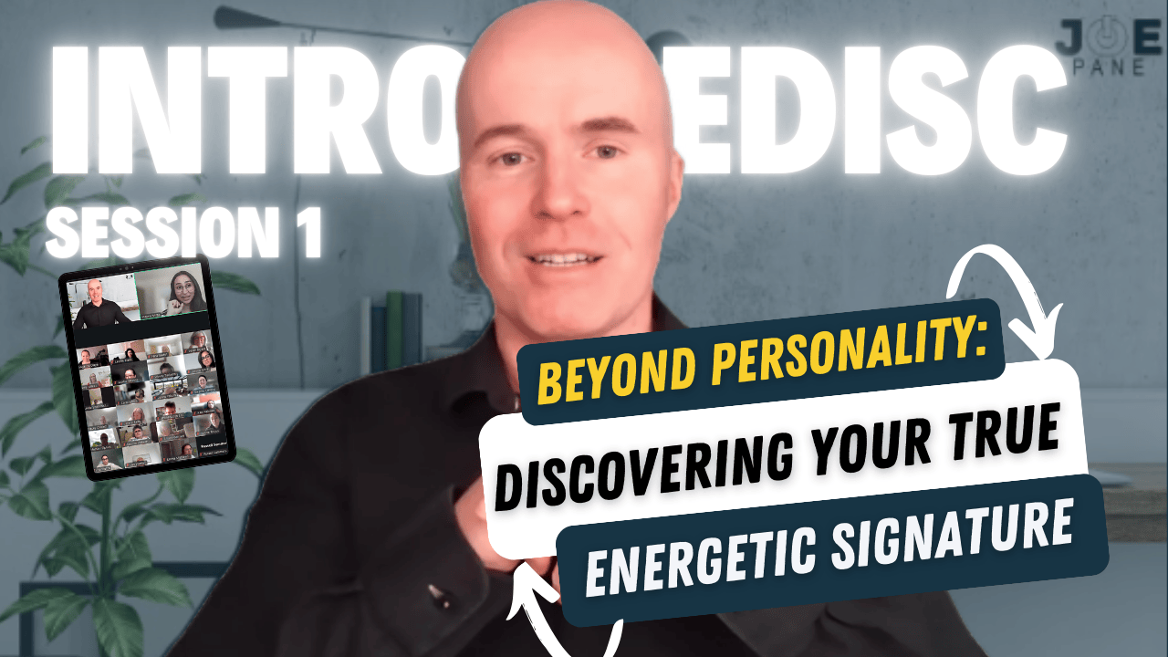 Free 3-part series - Intro to Extended DISC